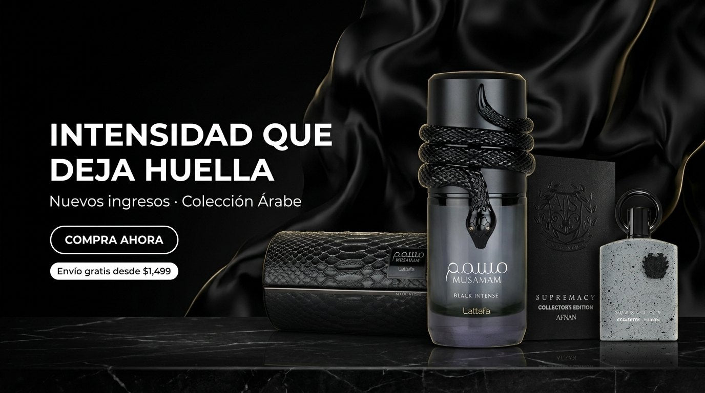 Intensidad que deja huella — Colección Árabe