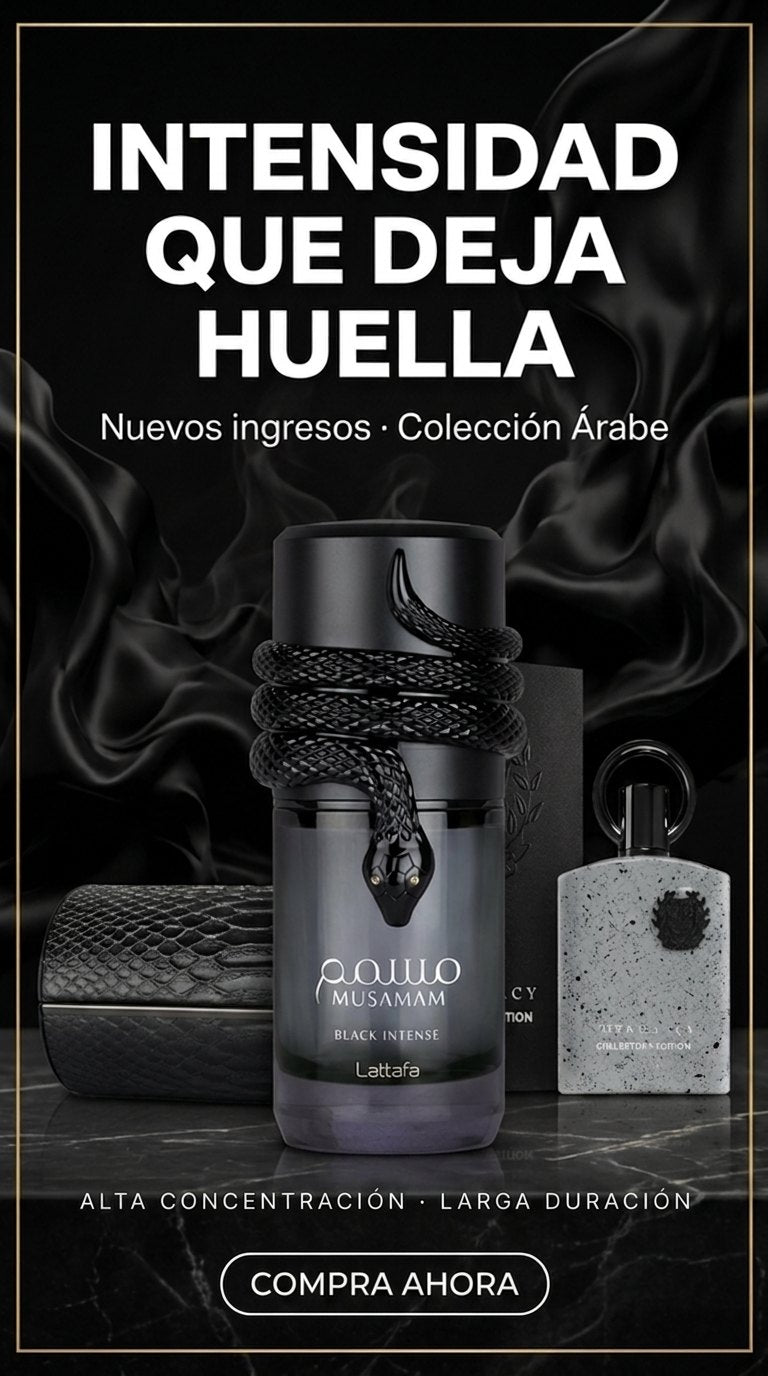Intensidad que deja huella — Colección Árabe